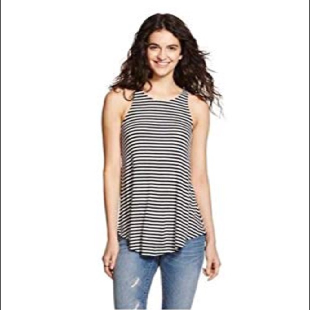 striped tank top